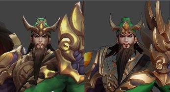 关羽皮肤最新爆料图库,霸气造型，细节满满，再现三国英姿  第3张